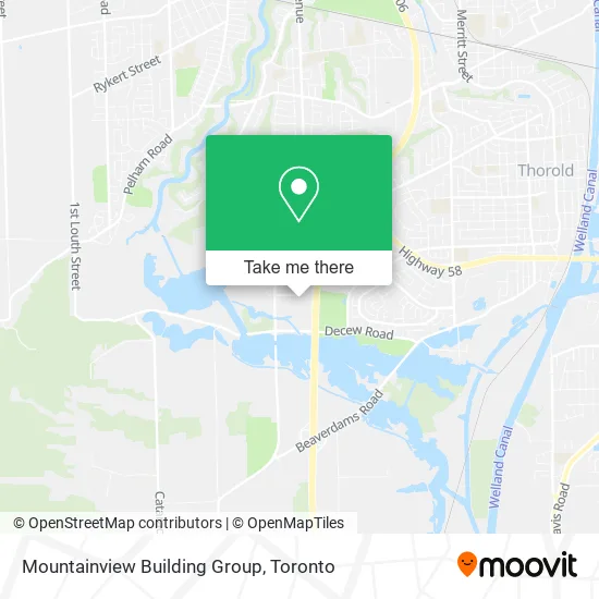 Mountainview Building Group map
