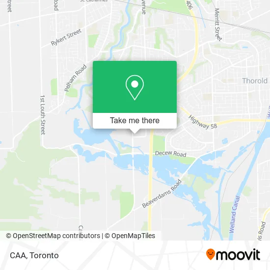 CAA map