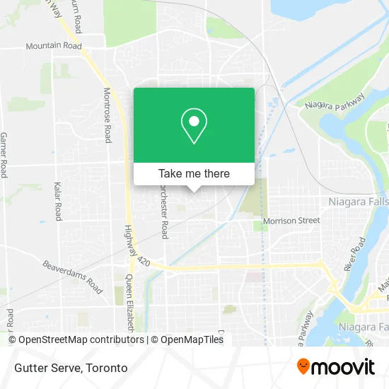 Gutter Serve map