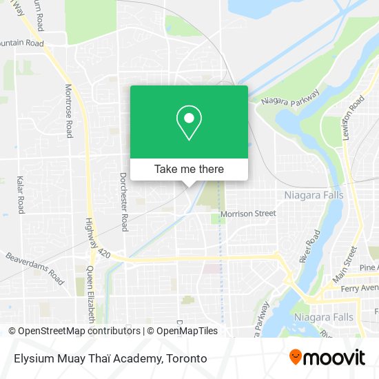 Elysium Muay Thaï Academy map