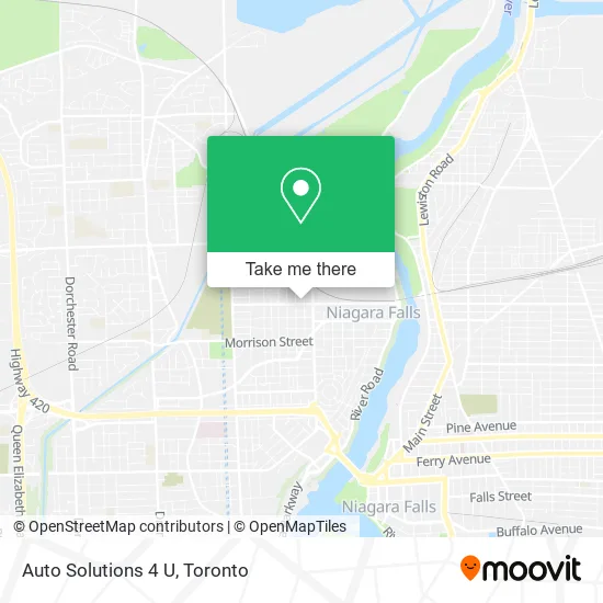 Auto Solutions 4 U map
