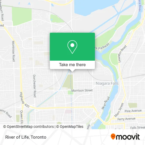 River of Life map