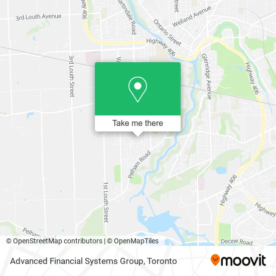 Advanced Financial Systems Group map