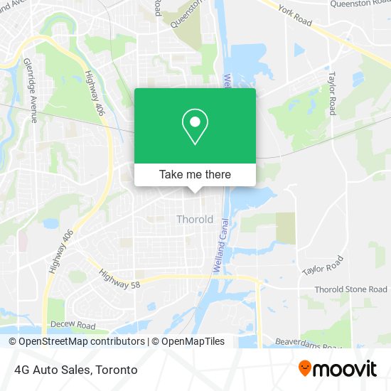 4G Auto Sales map