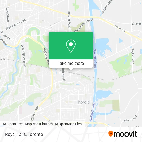 Royal Tails map