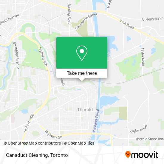 Canaduct Cleaning map