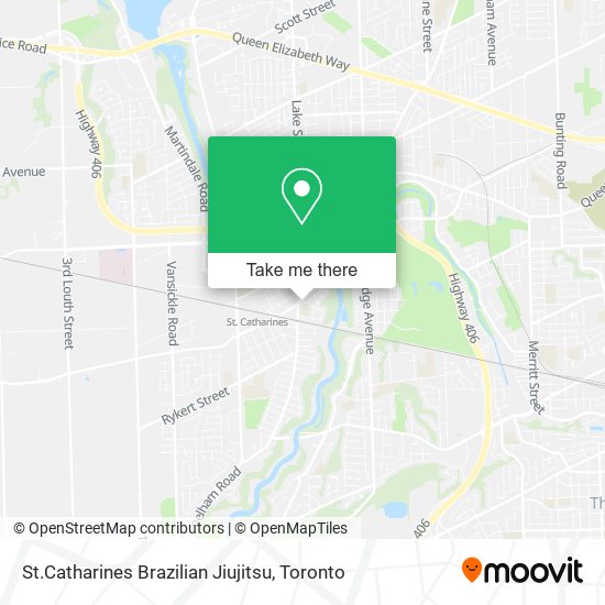 St.Catharines Brazilian Jiujitsu map