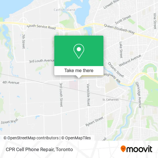 CPR Cell Phone Repair map