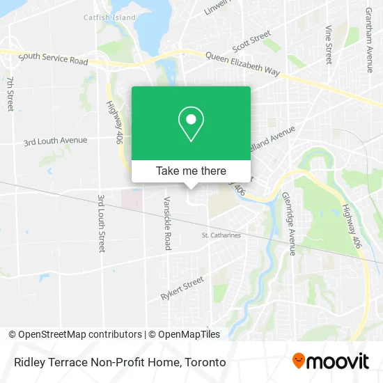 Ridley Terrace Non-Profit Home map