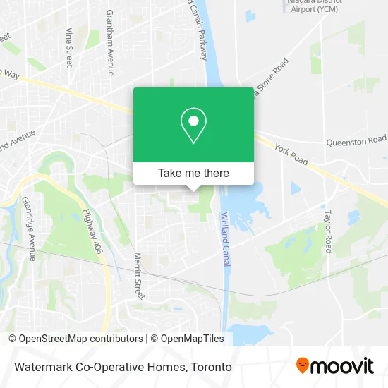 Watermark Co-Operative Homes map