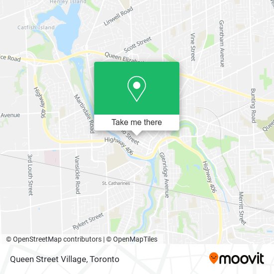 Queen Street Village map