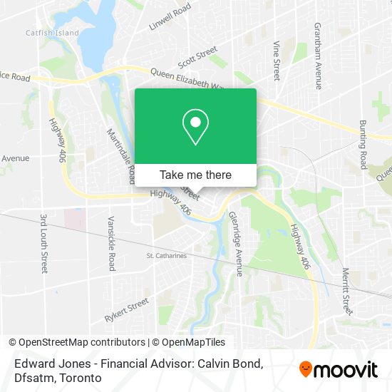 Edward Jones - Financial Advisor: Calvin Bond, Dfsatm map