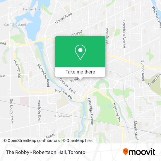 The Robby - Robertson Hall map