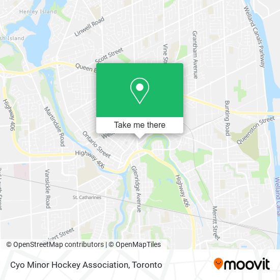 Cyo Minor Hockey Association map