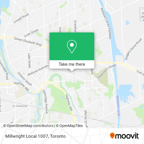 Millwright Local 1007 map