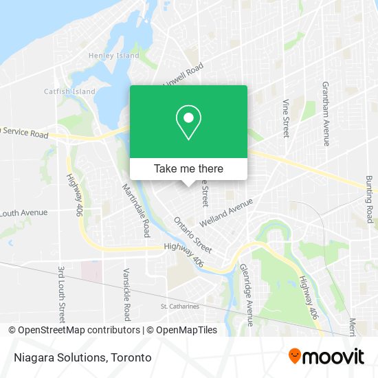 Niagara Solutions map