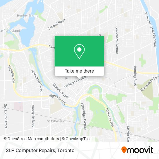 SLP Computer Repairs map