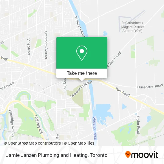 Jamie Janzen Plumbing and Heating map