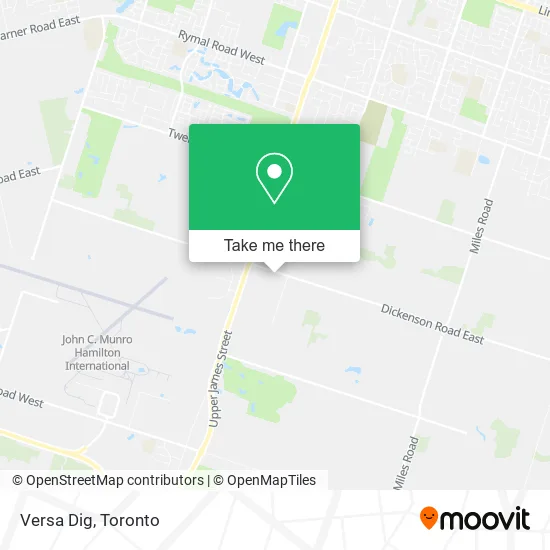 Versa Dig map