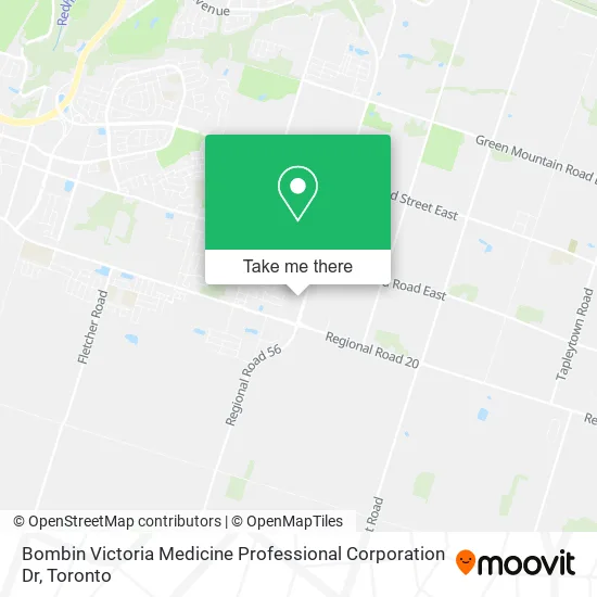 Bombin Victoria Medicine Professional Corporation Dr map