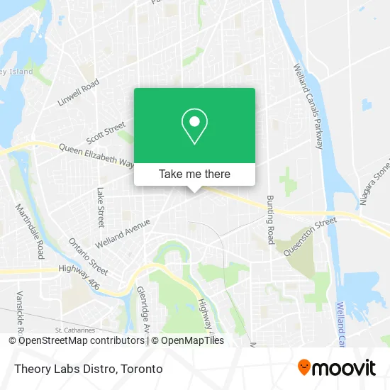 Theory Labs Distro map