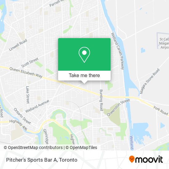 Pitcher's Sports Bar A map