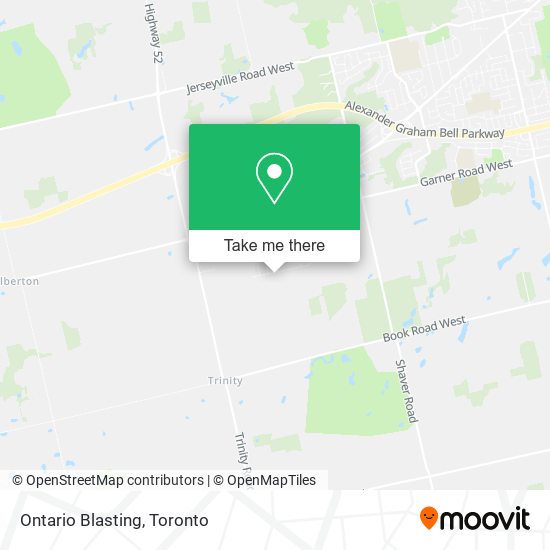 Ontario Blasting map