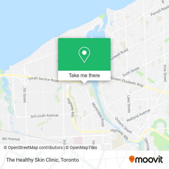 The Healthy Skin Clinic map