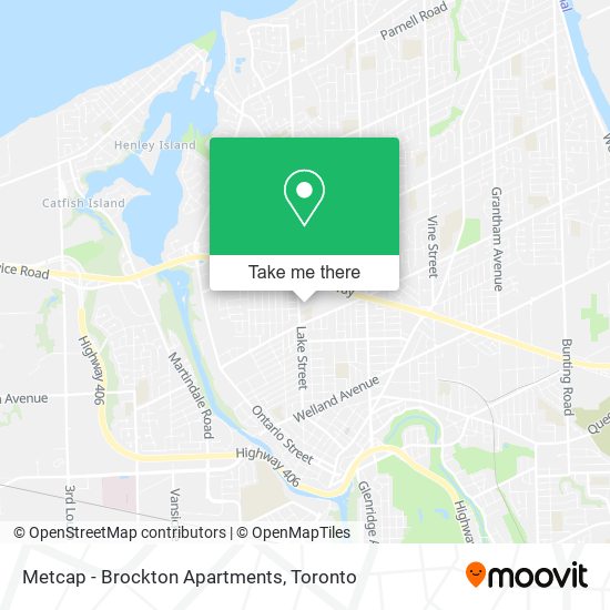 Metcap - Brockton Apartments map
