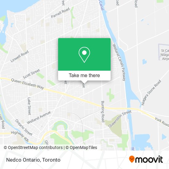 Nedco Ontario map