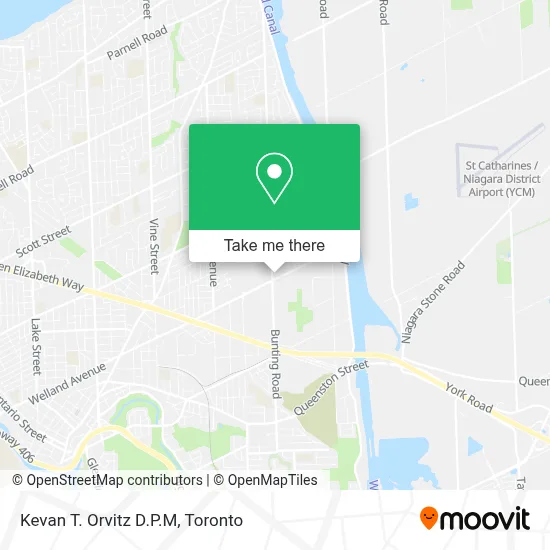 Kevan T. Orvitz D.P.M map