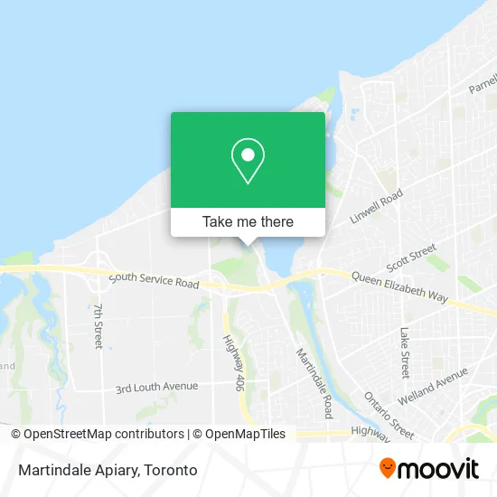 Martindale Apiary map
