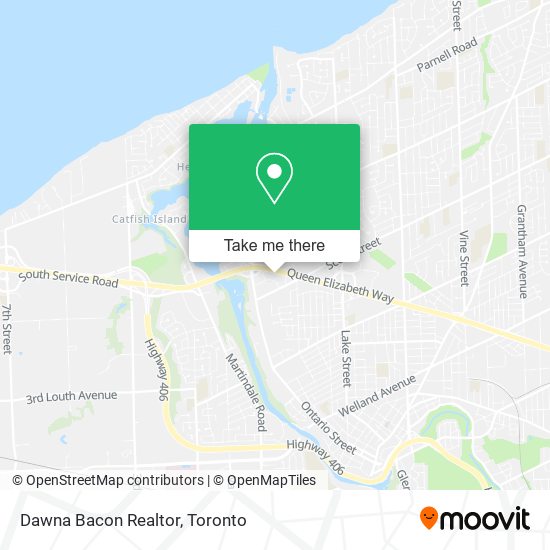 Dawna Bacon Realtor map