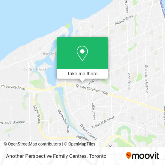 Another Perspective Family Centres map