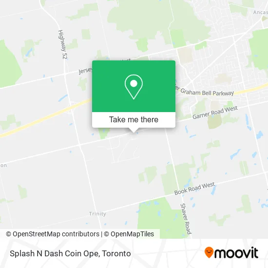 Splash N Dash Coin Ope map