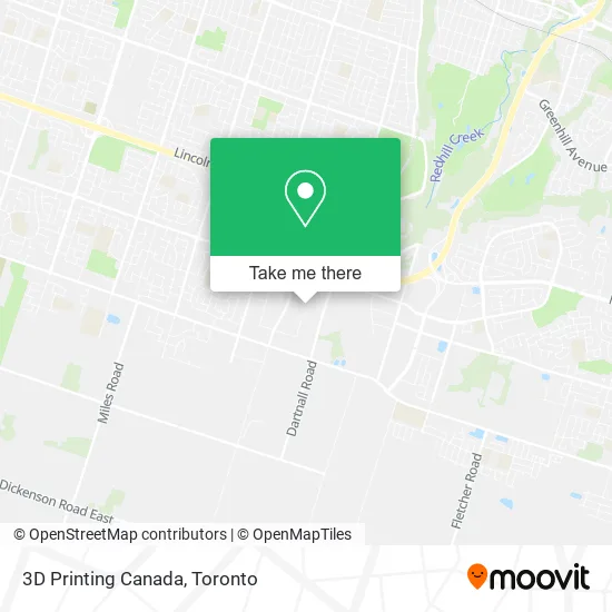 3D Printing Canada map