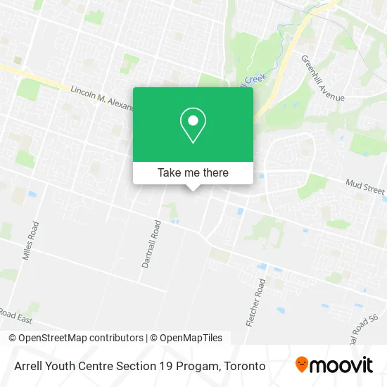 Arrell Youth Centre Section 19 Progam map