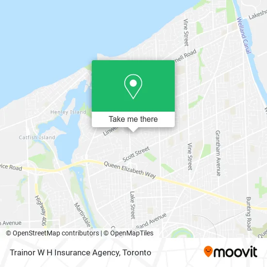 Trainor W H Insurance Agency map