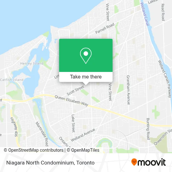 Niagara North Condominium map