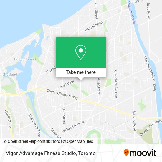 Vigor Advantage Fitness Studio map