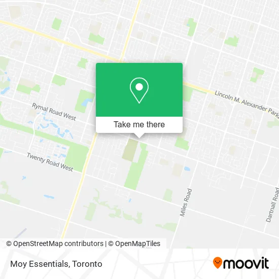 Moy Essentials map