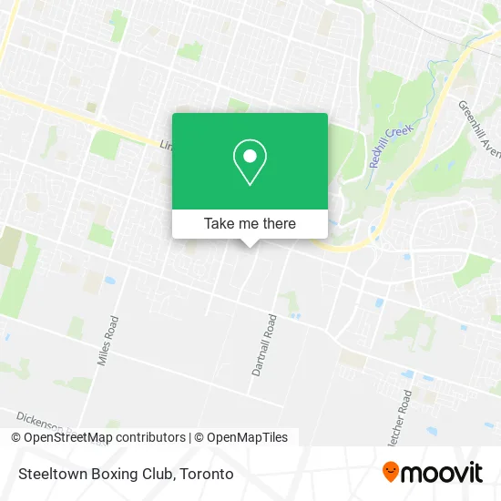 Steeltown Boxing Club map
