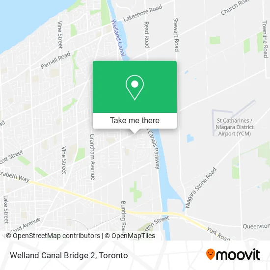 Welland Canal Bridge 2 map