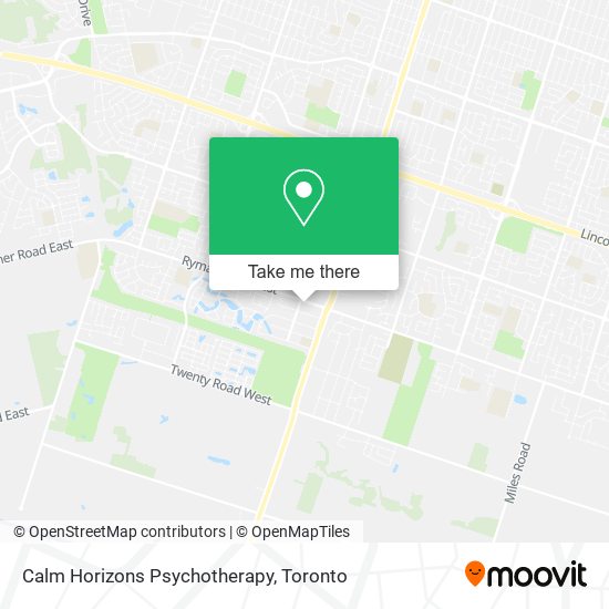 Calm Horizons Psychotherapy map