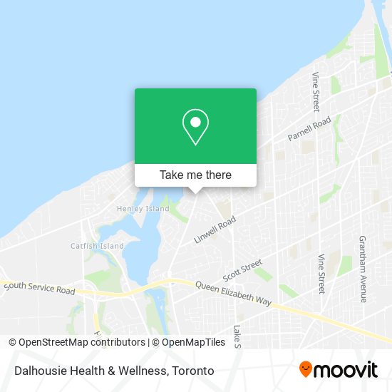 Dalhousie Health & Wellness map