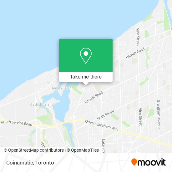 Coinamatic map