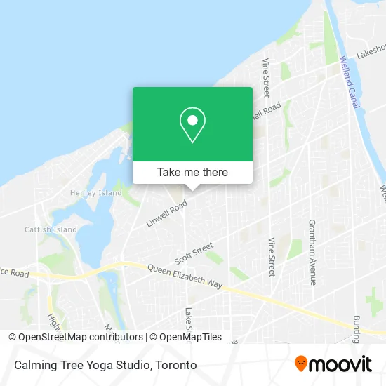 Calming Tree Yoga Studio map
