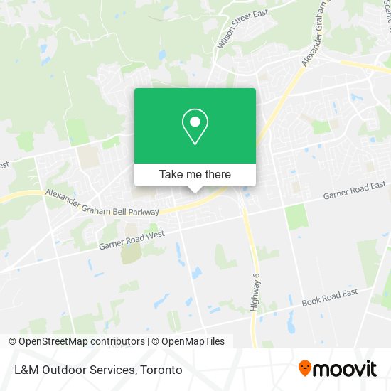 L&M Outdoor Services map