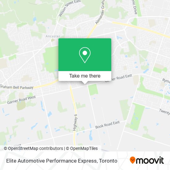 Elite Automotive Performance Express map