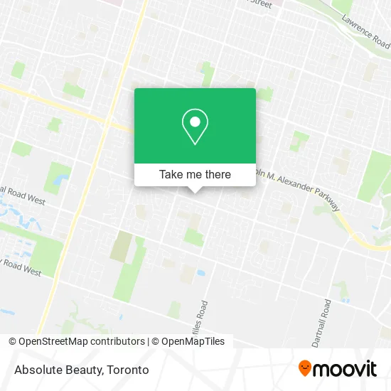 Absolute Beauty map